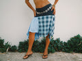 Asymmetric skirt