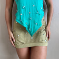 buttons skirt