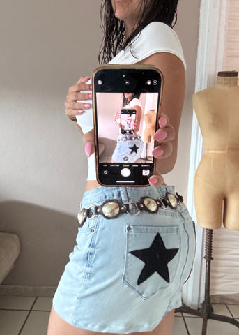 Stars Pocket Skirt